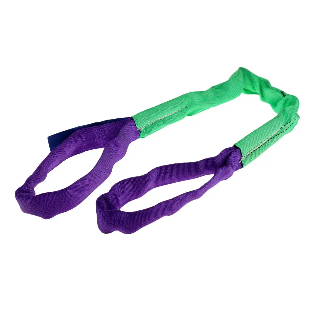Фото Двухслойный бесконечный круглый полимерный подъемный ремень 2 1 м №2