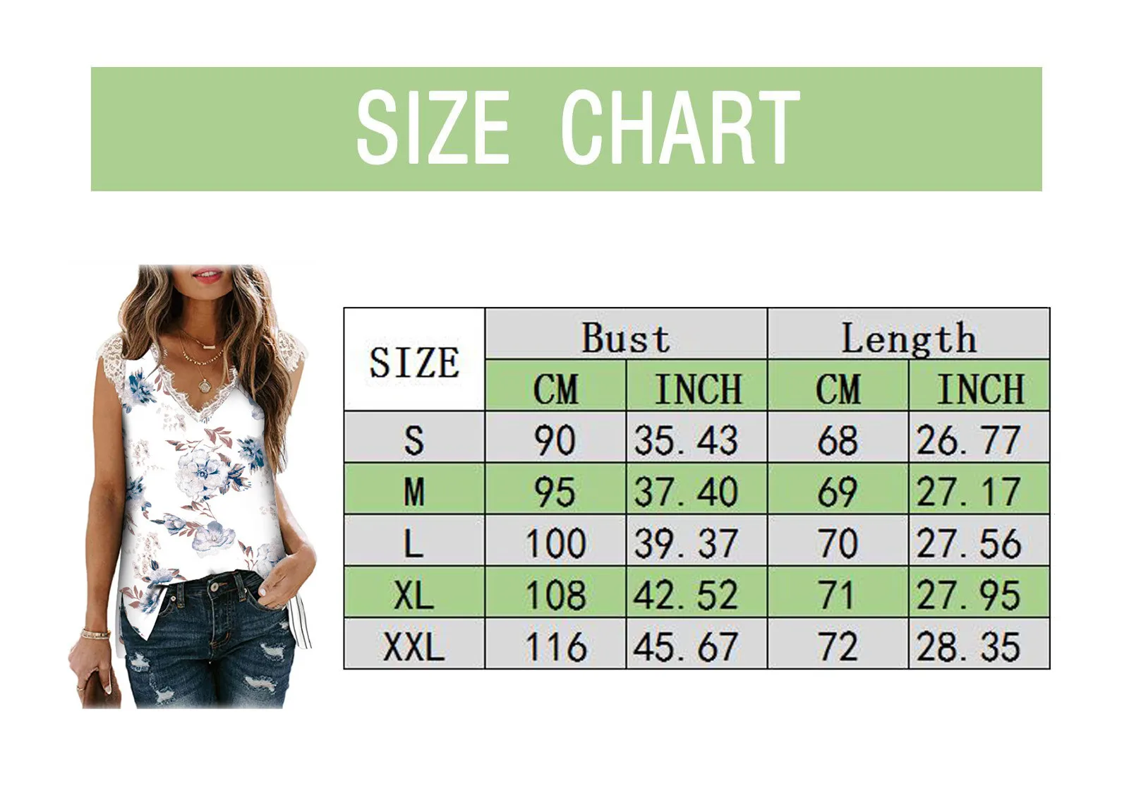 

Lace V-neck Women Top And Blouse Bohemian Floral Ladies Summer Blouses Casual Loose Basic Tank Tops Sleeveless Vest Streetwear