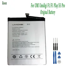 Roson for UMI Umidigi S3 Pro F1 F1 Play Battery 5150mAh 100% New Replacement Parts Phone Accessory Accumulators With Tools