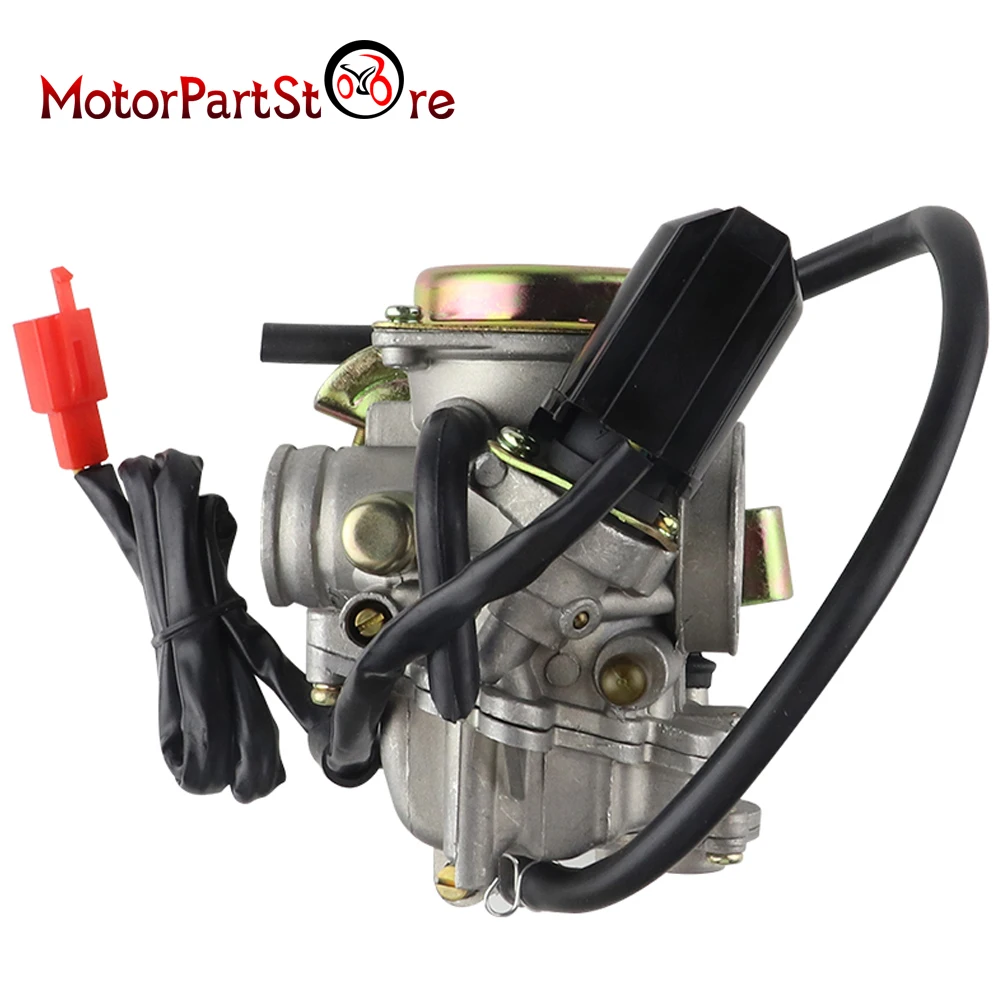 Новое поступление Карбюратор ПОДХОДИТ для 4 х тактных GY6 50cc SUNL ROKETA JCL D10