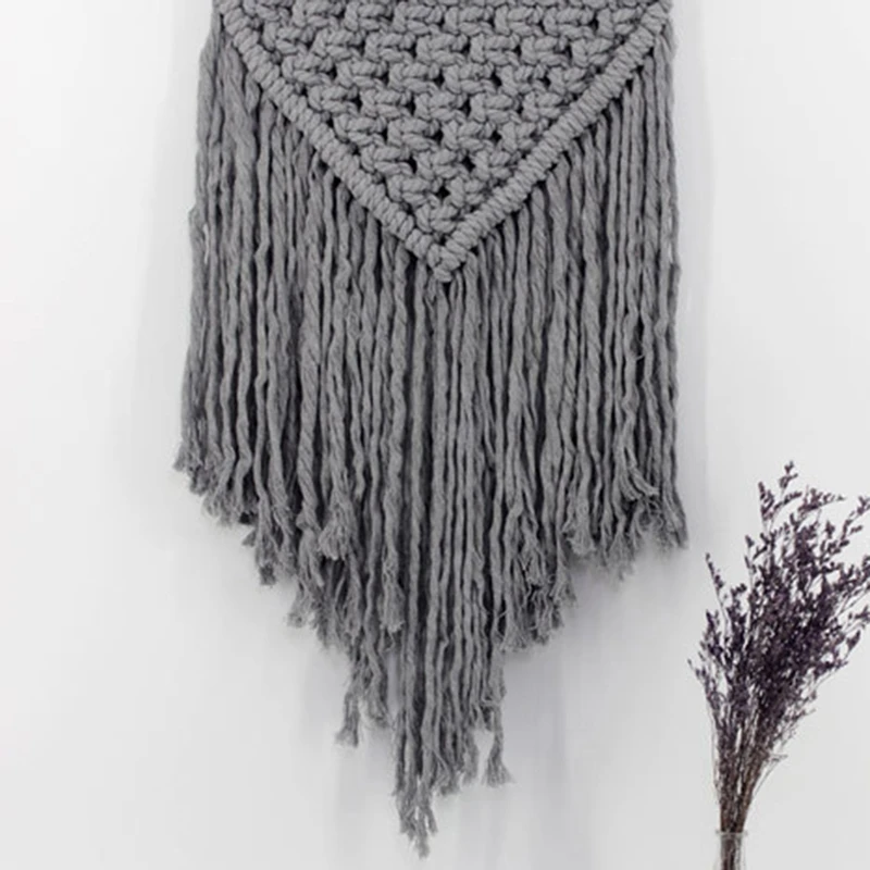 

Cotton Woven Simple Tapestry Wall Decoration Nordic Home Decoration Handmade Bohemian Weaving