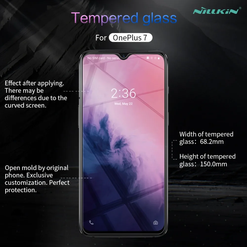 Защитная пленка Nillkin Amazing H/H+ PRO 9H из закаленного стекла для oneplus 7 t/7 t Pro/oneplus 7/7 Pro/oneplus 6/6 t/oneplus 5/5T