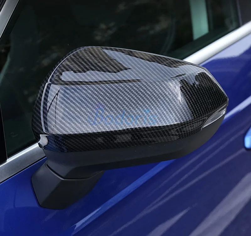 Цветное боковое крыло из углеродного волокна накладка на зеркало заднего вида