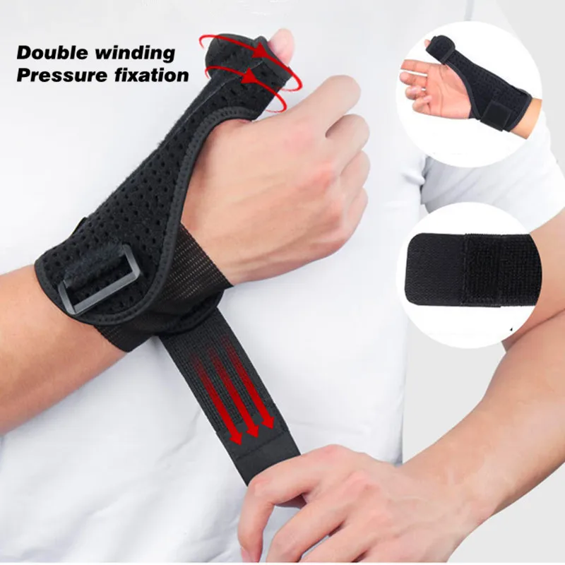 Бандаж на запястье с большим пальцем вверх тоннель для поддержки запястья