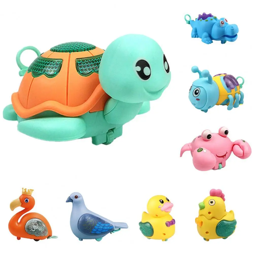 

Animal Wind-up Toy Lighting High Simulation Educational Turtles Crocodiles Bees Wind up Toy for Kids Nice Gift for Chidren