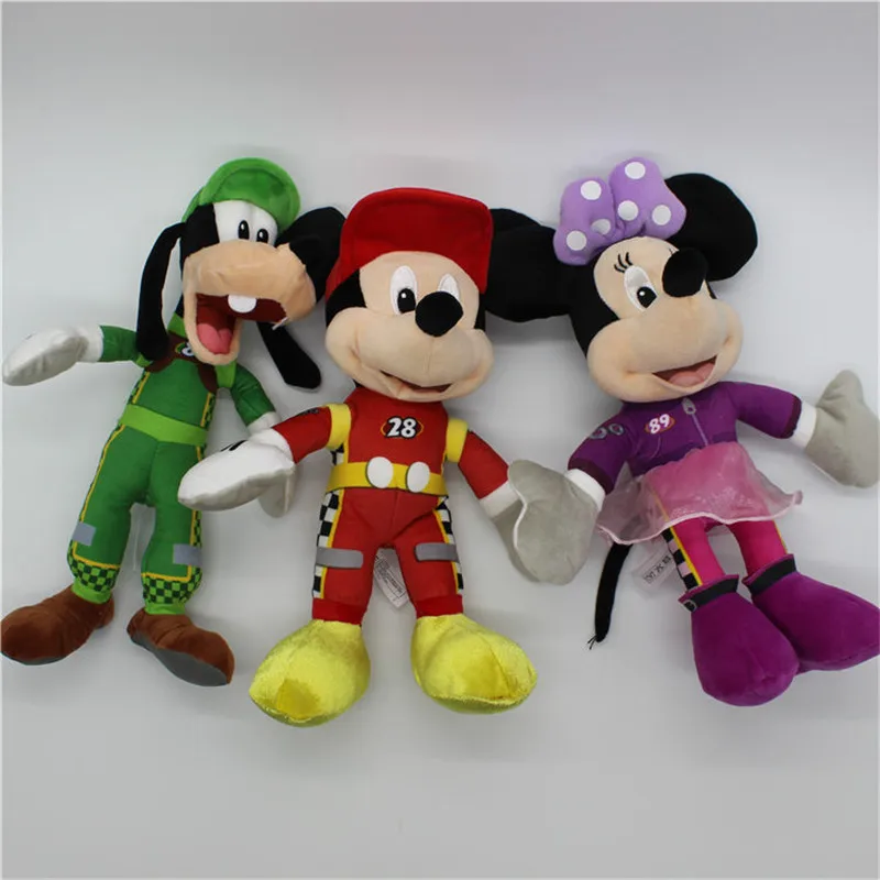 1 шт. 30 см оригинальные Микки Маус Минни родстер Racers goofy Дональд Дак Дейзи утка