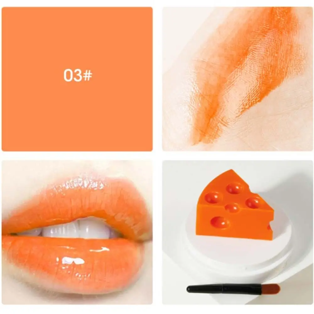 Увлажняющий бальзам для губ с изменением температуры сыра бархатная помада