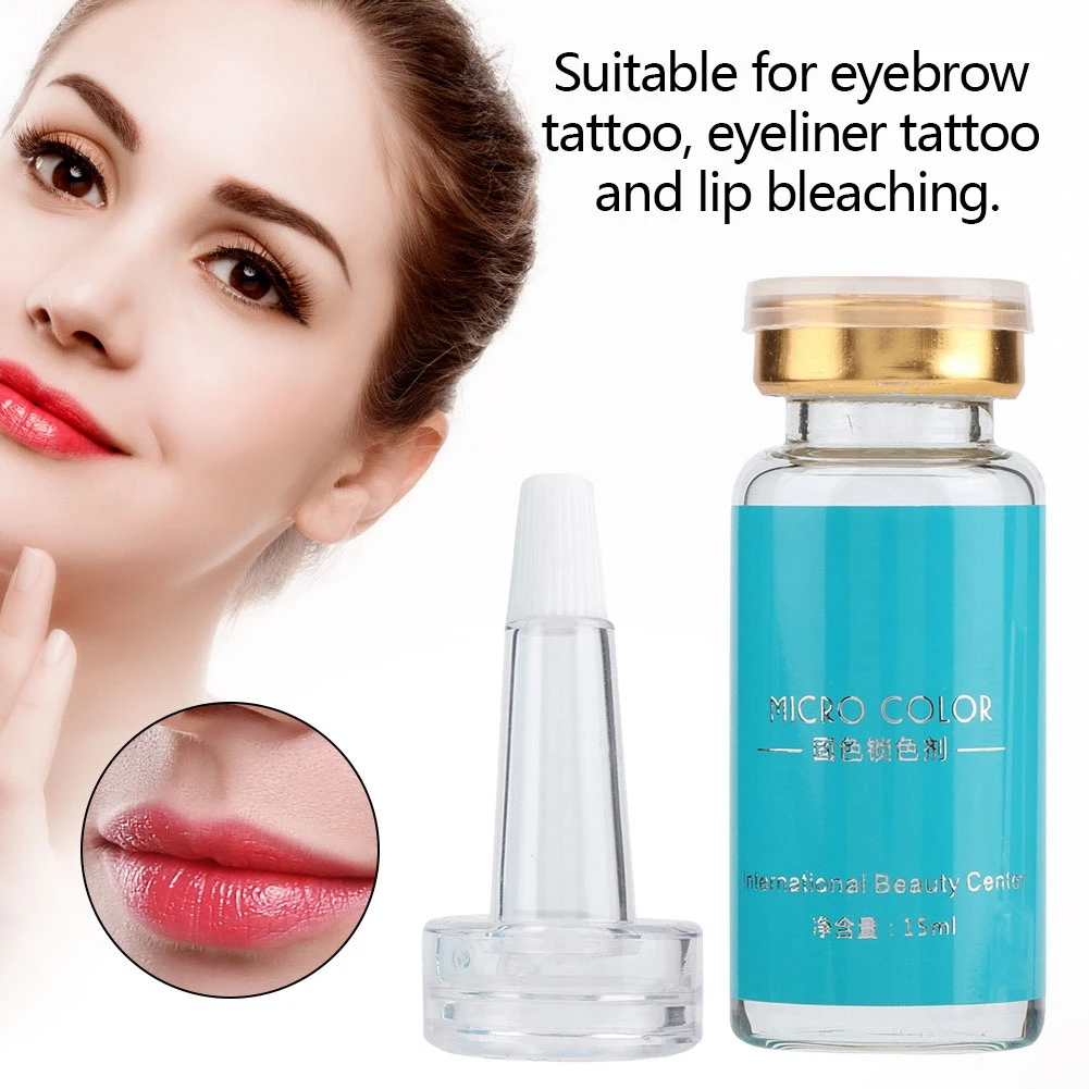 15 мл татуировки! Полупостоянная татуировки фиксирующий агент для бровей