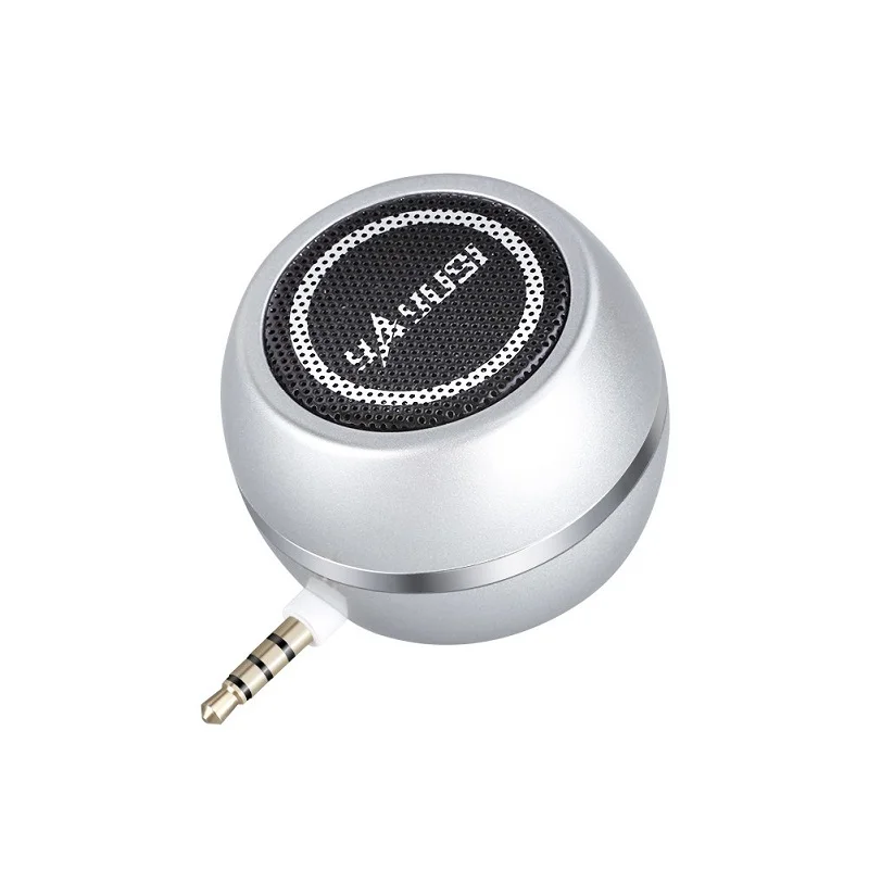 Портативный динамик HIFI 3D Surround 3 5 мм Aux аудио разъем мини беспроводной круглый