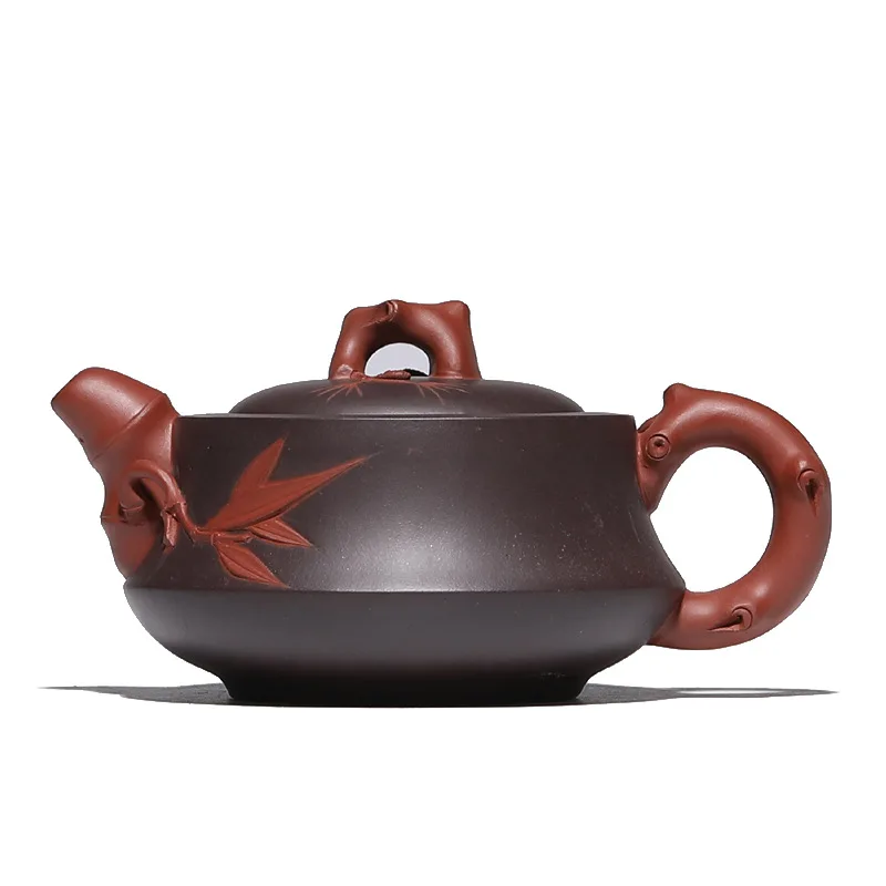 

Handmade purple clay teapot Yixing Dingshu town original mine Zhuyun 220ml teapot Songzhumei tea set