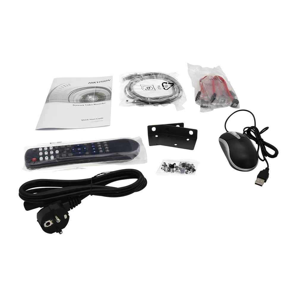 Hikvision NVR 12MP 32-CH 1.5U 4K DS-7732NI-I4 H.265 + для IP-камеры 4 HDDs двухстороннее аудио сетевые