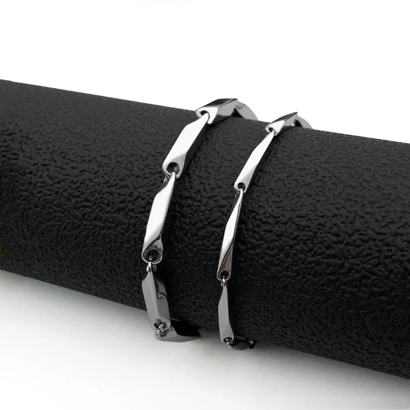 Цепочка из нержавеющей стали в форме дыни для мужчин и женщин