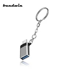 Bundwin USB 3,0 (Type-A) штекер на USB3.1 (Type-C) гнездовой разъем конвертер адаптер USB Type C OTG адаптер для Samsung
