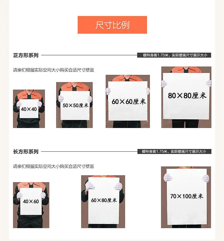 Большая 40/50 см винтажная Бирюзовая ваза с цветочным принтом Картина на холсте для