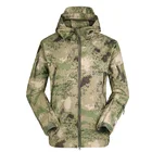 Куртка мужская тактическая с капюшоном, уличный флисовый пиджак в стиле милитари для походов, охоты, армейская камуфляжная уличная одежда, V5