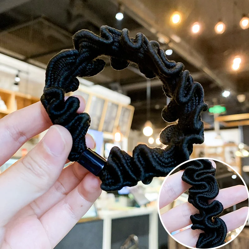 Женские резинки для волос хлопковые эластичные фиксации хвостиков разных цветов