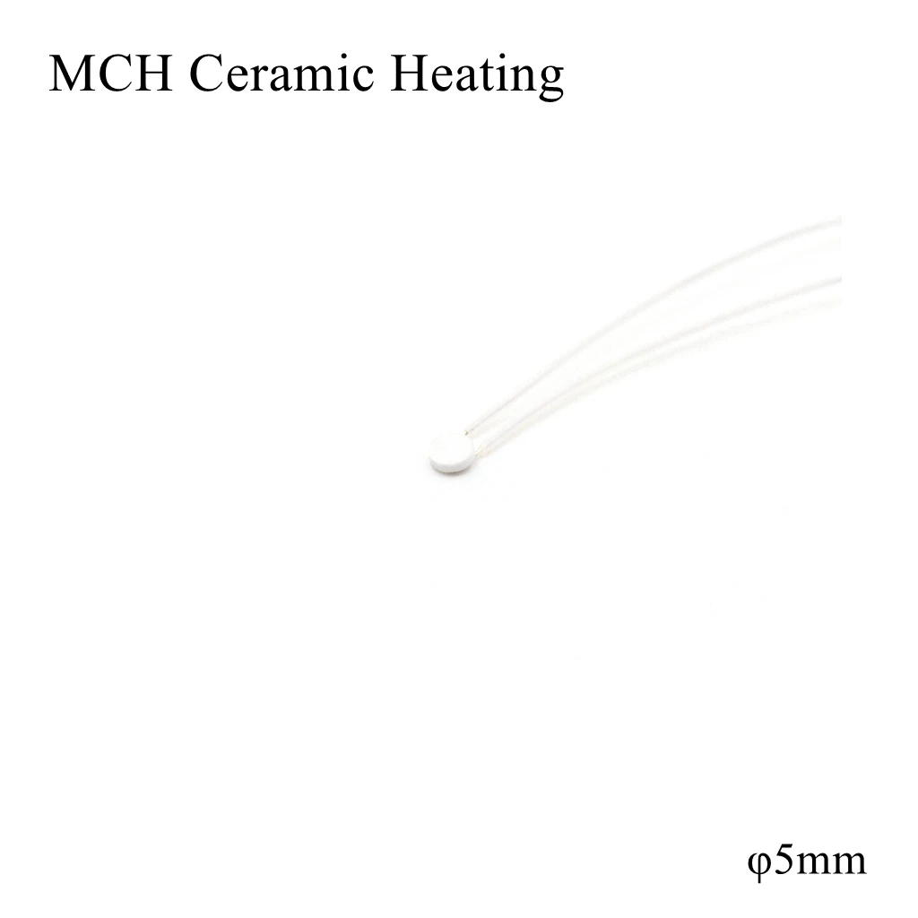 

Round 5mm 5V 12V 24V 110V 220V MCH High Temperature Ceramic Heating Plate Alumina HTCC Metal Ceramics Heater Hair Straightener
