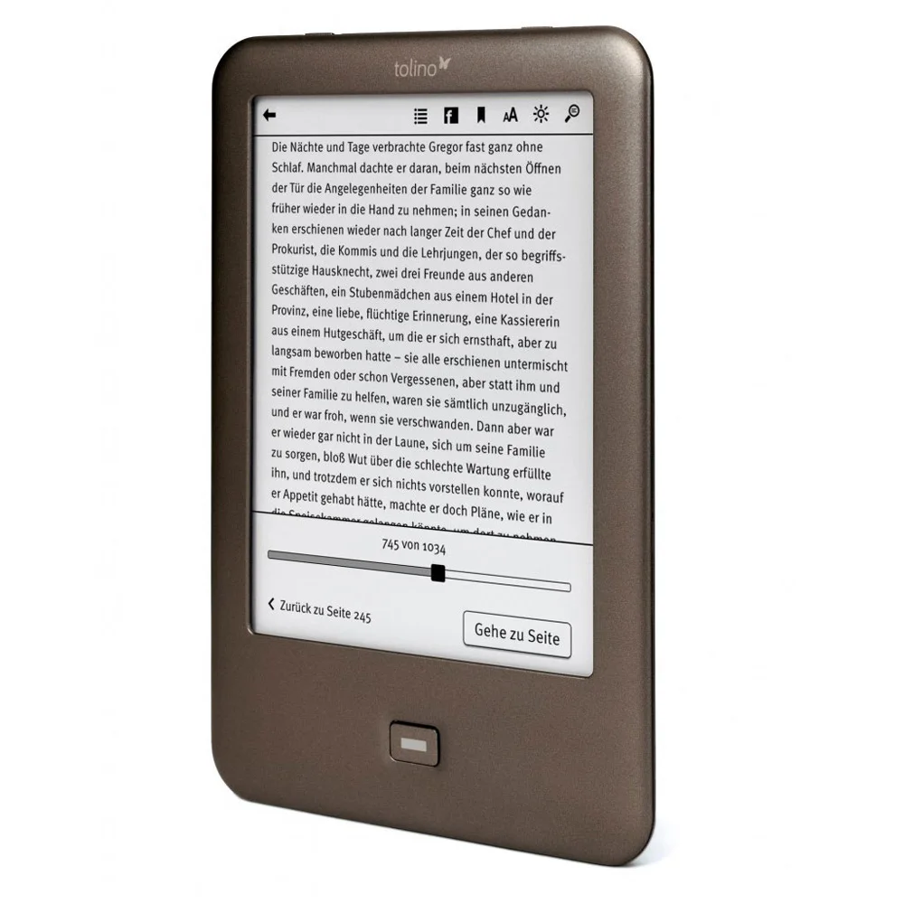 Электронная книга для детей 6-дюймовая HD 213DPI 1024*758 сенсорное устройство чтения