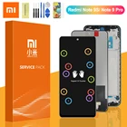 Оригинальный ЖК-дисплей для Xiaomi Redmi Note 9S  Note 9 Pro, ЖК-дисплей с сенсорным экраном и дигитайзером в сборе, сменные детали с рамкой