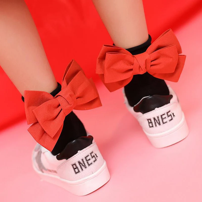 Новые Носки ярких цветов для маленьких девочек милые детские носки с оборками и