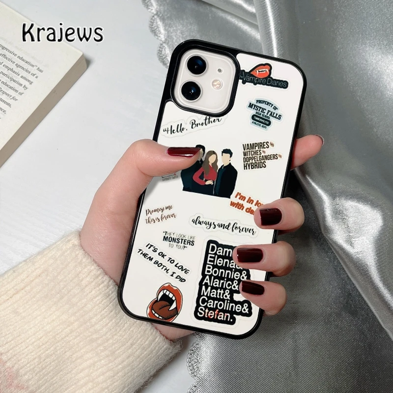 Чехол для телефона с изображением китайских дневников вампира Деймона