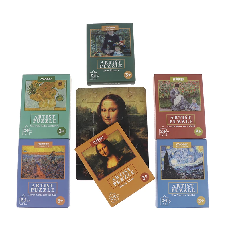 

24pcs Puzzles Games Interaction Toys Children Educational Game Jigsaw Puzzle