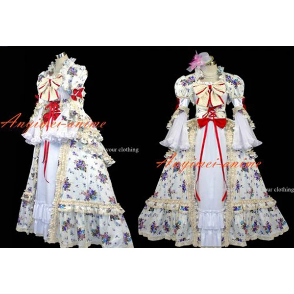

Gothic Versailles-hizaki Costume Japan Visual Rock Outfit Cosplay Costume Custom-made[CK1271]