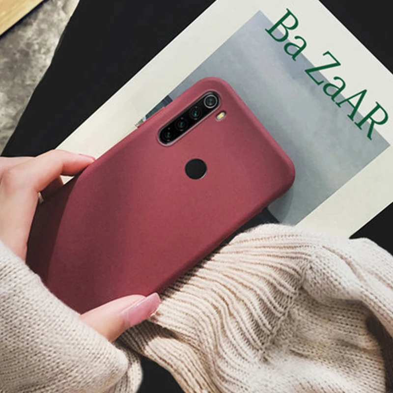For Huawei Nova 5T Case Luxury Frosted Sand Soft TPU Silicone Cover Cases 6 SE Nova5 Pro Honor 20 Shockproof Fundas | Мобильные