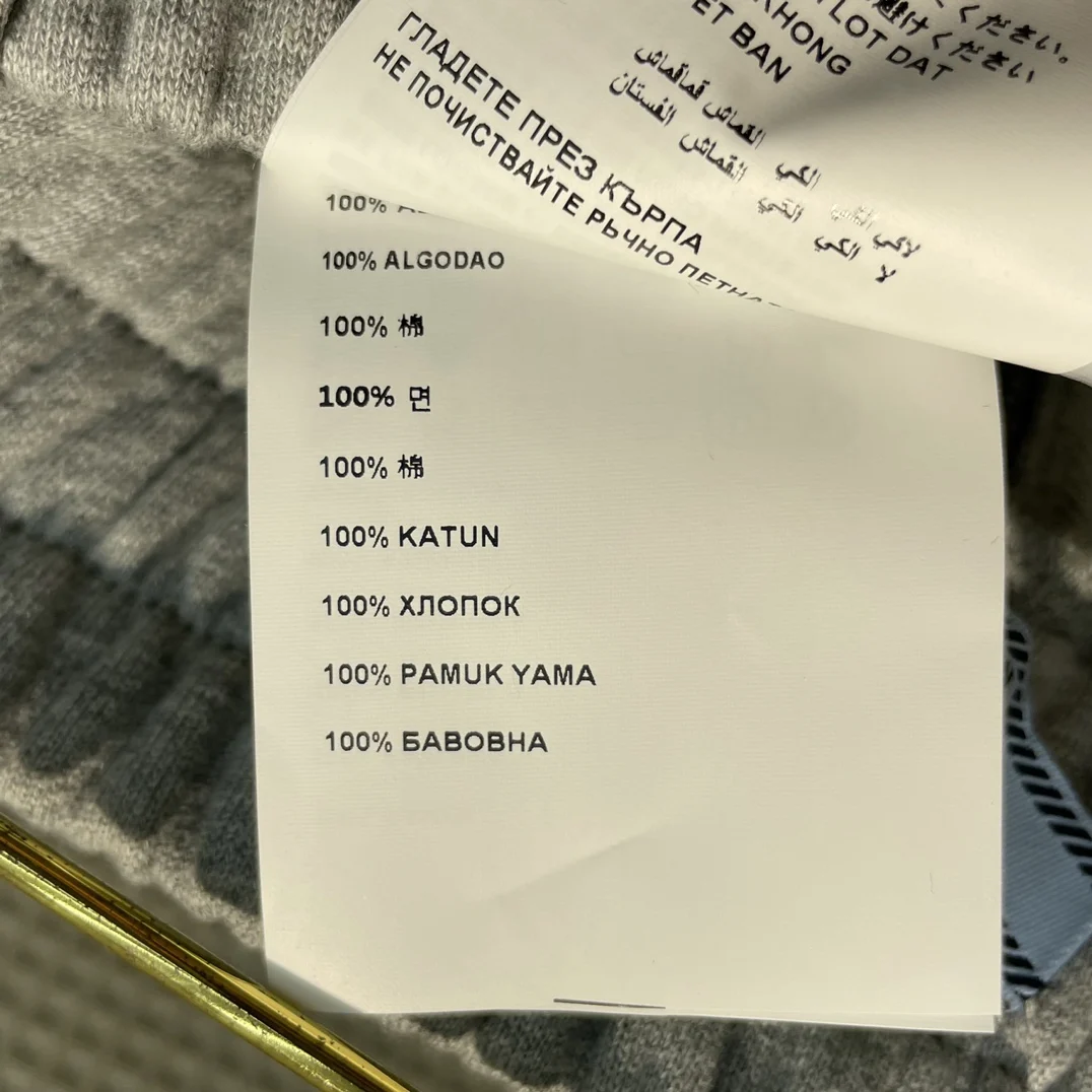 

Luxury Brand Gray Sport Pants for Women Top Quality 100% Cotton Straight Jogging Pants Elastic Waist Slim Pants Lady Autumn 2021