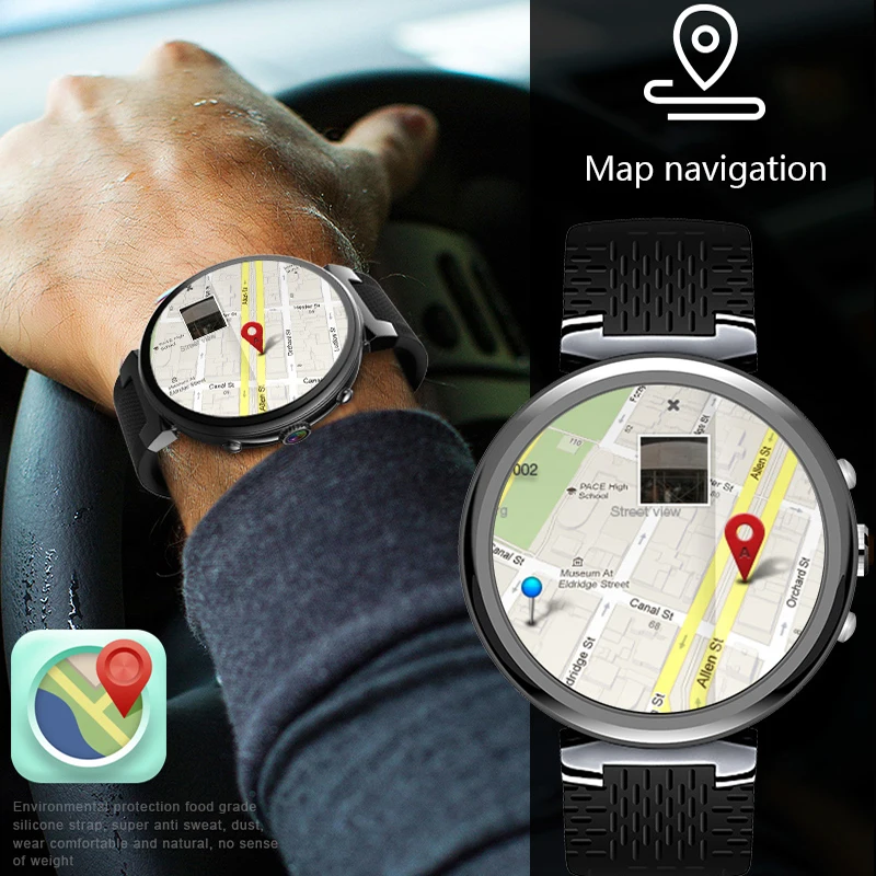 2020 gps Smartwatch трекер сна для сердечного ритма Смарт часы ультра тонкий WiFi Bluetooth HD