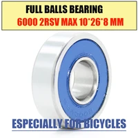 6000 2rsv max bearing 10268mm 1 pc full balls bicycle frame pivot repair parts 6000 2rs rsv ball bearings 6000 2rs