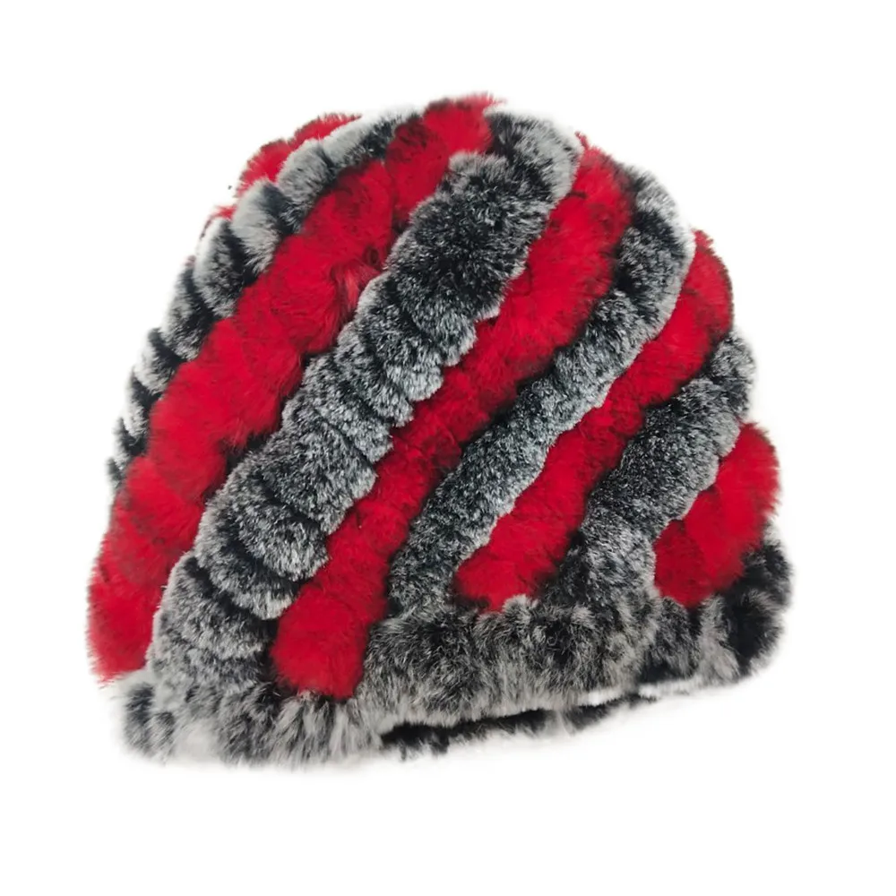 Зимняя теплая женская шапка 2019 модные повседневные Мягкие вязаные шапки ручной
