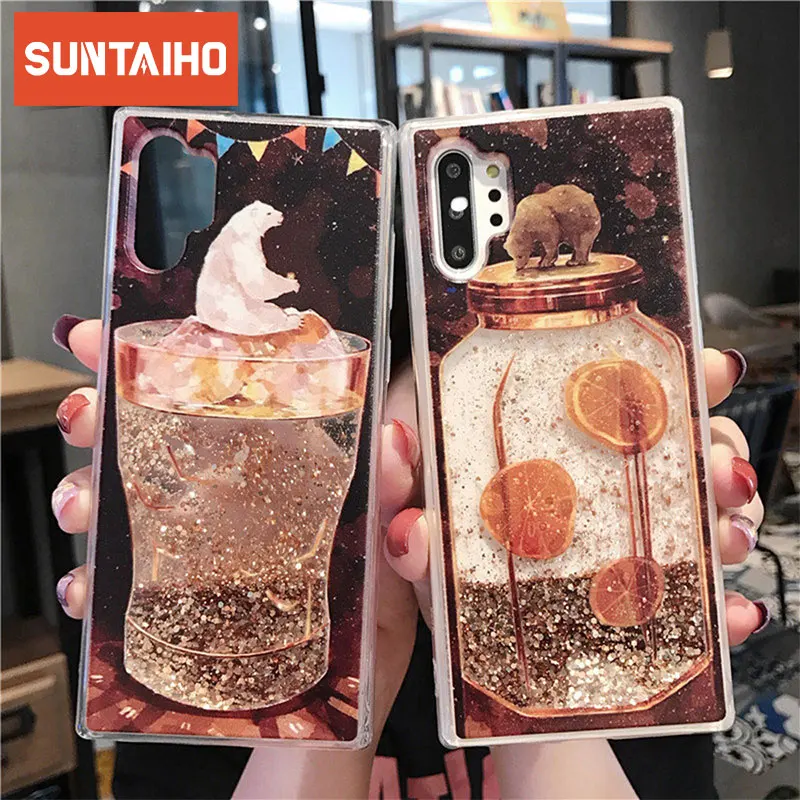 Тапочки в виде медвежонка Цвет Коричневый зыбучие пески чехол для Samsung Галактики