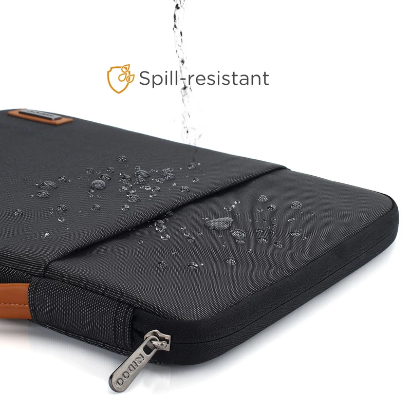 nidoo laptop sleeve bag macbook air pro 13 m1 case for 12 5 14 15 6 inch computer notebook bag waterproof protective briefcase free global shipping