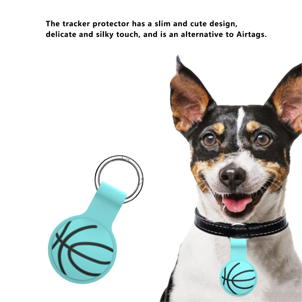 

Tracker Keyring Silicone Locator Protector Portable Tracker Case Replacement For Airtags