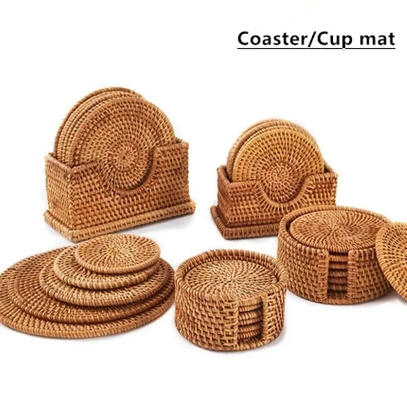 Круглая подушка для стола ручная работа высокое качество вьетнамская подставка