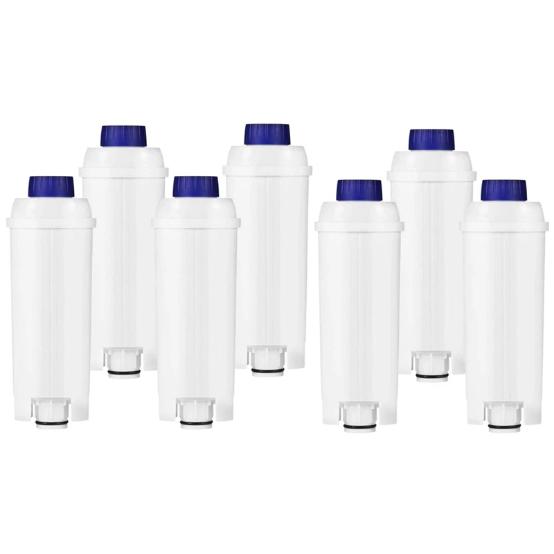 

7 Pack Coffee Machine Water Filter for DeLonghi DLSC002, Fit for De'Longhi ECAM, ETAM, EC680, EC800