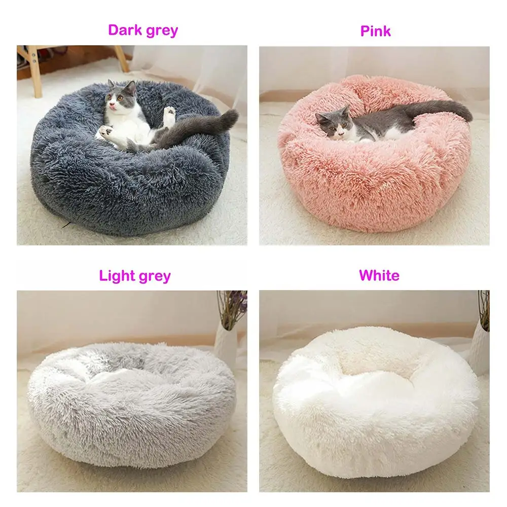 

Cat Nest Round Shape Puppy Creative Dog Bed Pet Sleep Blanket Plush Soft House Keep Warm Winter Type