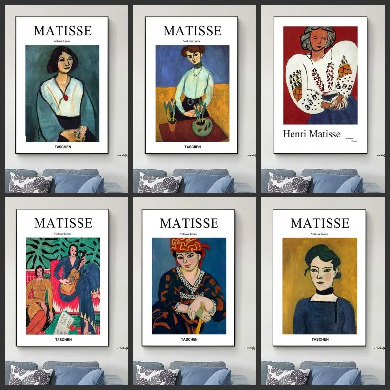 

Fauvism Henri Matisse Canvas Art Posters and Prints Classical Famous Art Canvas Paintings on The Wall Art Pictures Home Cuadros