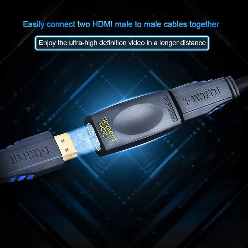 Повторитель HDMI 2 0 4K/60 Гц удлинитель HDMI/HDMI усилитель сигнала адаптер Мама-мама для