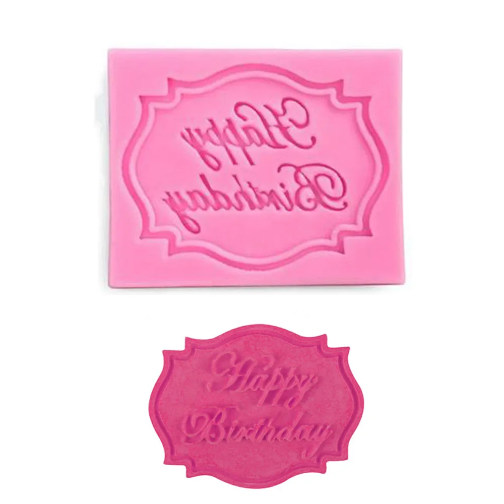 Силиконовые 3D формы для торта на день рождения украшения пирожных сделай сам