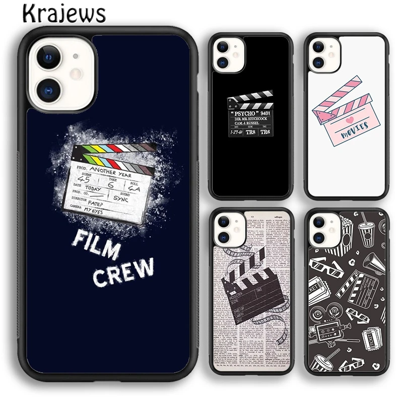 Чехол для телефона с хлопушкой из фильма Clapperboard iPhone 5s 6s 7 8 plus X XR XS 11 12 13 pro max Samsung Galaxy