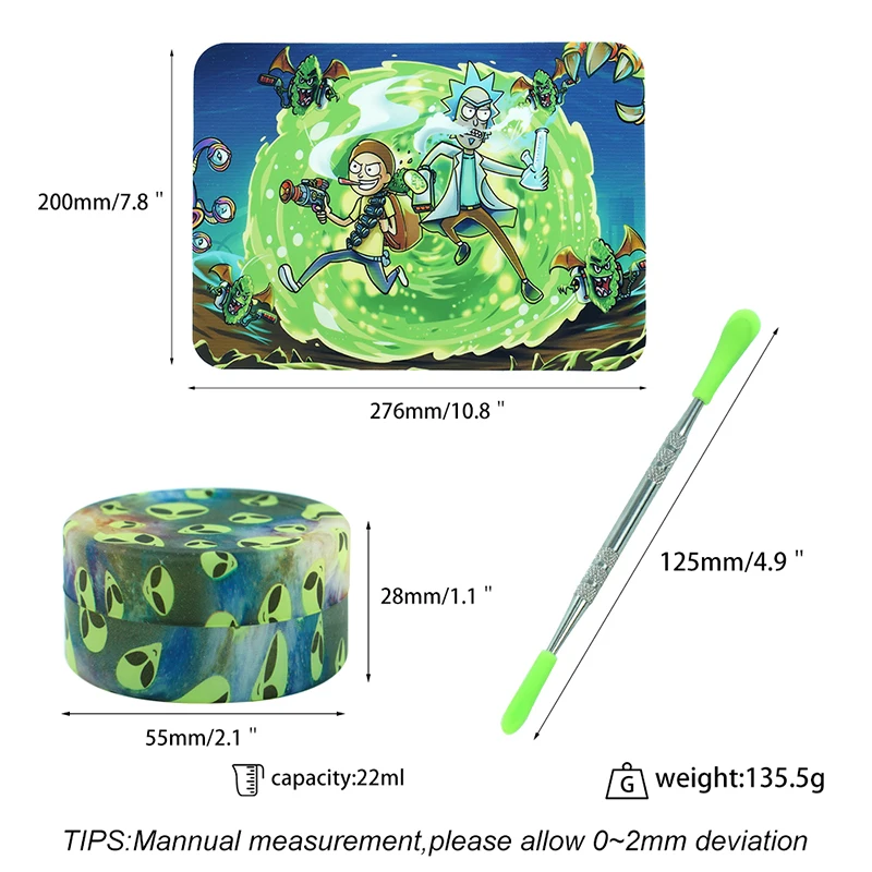 Симпатичный силиконовый коврик для уборки + металлический инструмент и