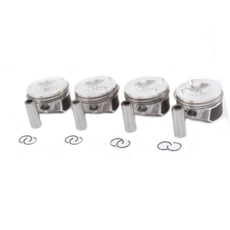 Комплект поршневых и колец 4 шт. для Audi A4 Q5 TT VW Passat Tiguan Jetta Golf 2 0 T Pin 21 мм 06H107065AM 06J198151B