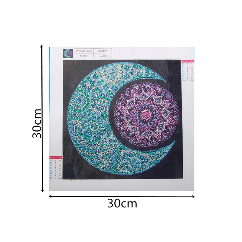 

The New Hot Selling Moon Style Special-shaped Diamond Decorative Painting Family Decoration Handicraft