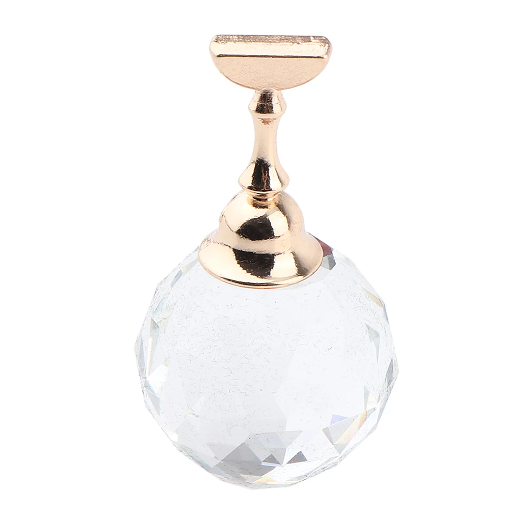 

Crystal Nail Art Practice Display Stand False Nails Tip Holder Magnetic Tool