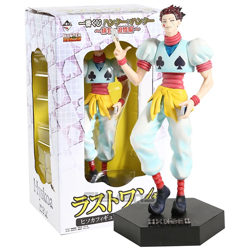 Hisoka box Охотник х Охотник Гон Фрикс киллуа золдик Kurapika Hisoka фигурка Коллекционная аниме-фигурка модель игрушки - Цвет: Hisoka box