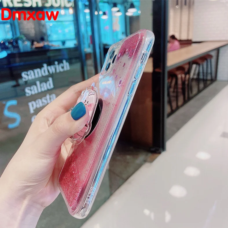 Чехол-накладка для Samsung Galaxy Note 10 Plus 9 8 5 S10 5G S10e S9 S8 S7 S6 Edge S5 с жидким песком |