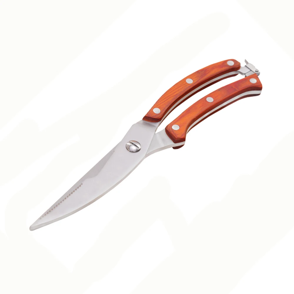 Kitchen Scissors Кухонные ножницы из нержавеющей стали, ножницы для резки рыбы, утки, резки птицы, курицы, кости, бытовые ножницы, резак, кухонный гаджет - Цвет: Kitchen Scissors
