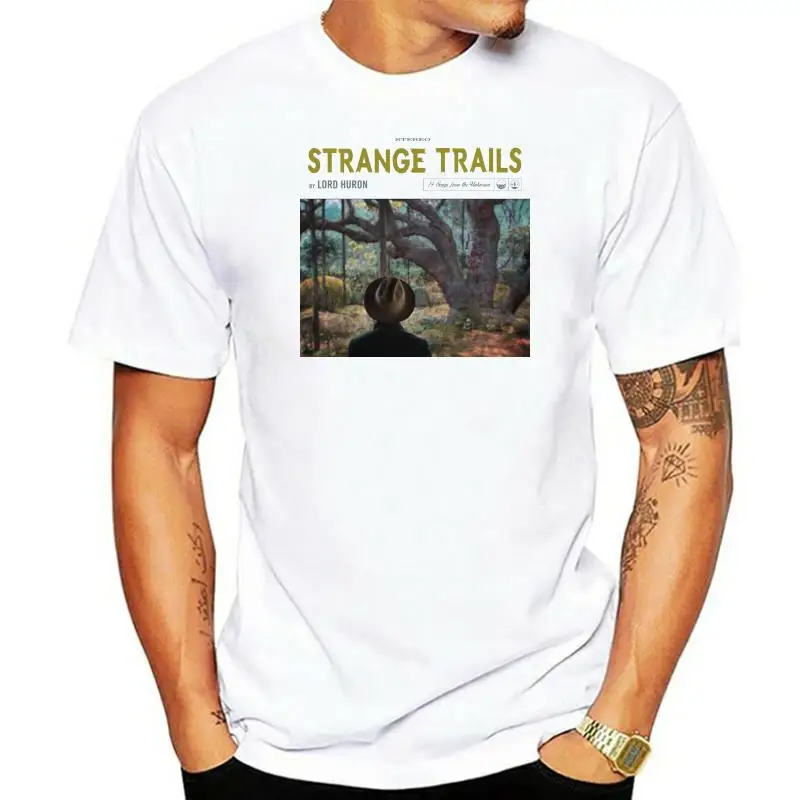 

LORD HURON STRANGE TRAILS COVER T shirt lord huron strange trails cover